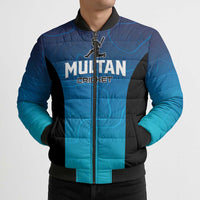 Custom Multan Cricket Bomber Puffer Jacket Sultan Dreams Do Come True - Wonder Print Shop