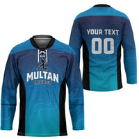 Custom Multan Cricket Hockey Jersey Sultan Dreams Do Come True - Wonder Print Shop