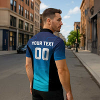 Custom Multan Cricket Zipper Polo Shirt Sultan Dreams Do Come True - Wonder Print Shop