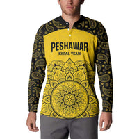 Custom Peshawar Cricket Button Sweatshirt Hum Zalmi Hum Peshawar - Wonder Print Shop
