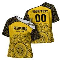 Custom Peshawar Cricket Cross Shoulder Shirt Hum Zalmi Hum Peshawar - Wonder Print Shop