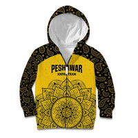 Custom Peshawar Cricket Kid Hoodie Hum Zalmi Hum Peshawar - Wonder Print Shop