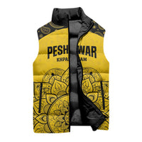 Custom Peshawar Cricket Sleeveless Puffer Jacket Hum Zalmi Hum Peshawar - Wonder Print Shop
