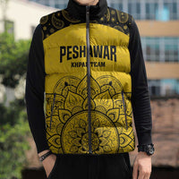 Custom Peshawar Cricket Sleeveless Puffer Jacket Hum Zalmi Hum Peshawar - Wonder Print Shop