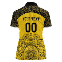 Custom Peshawar Cricket Women Polo Shirt Hum Zalmi Hum Peshawar - Wonder Print Shop