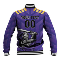 Custom Quetta Cricket Gladiators Baseball Jacket One Force Purple Force - Wonder Print Shop