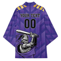 Custom Quetta Cricket Gladiators Kimono One Force Purple Force - Wonder Print Shop