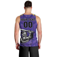 Custom Quetta Cricket Gladiators Men Tank Top One Force Purple Force - Wonder Print Shop