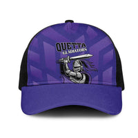 Quetta Cricket Gladiators Mesh Trucker Cap One Force Purple Force - Wonder Print Shop
