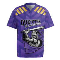 Custom Quetta Cricket Gladiators Rugby Jersey One Force Purple Force - Wonder Print Shop