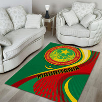 Mauritania Independence Day Area Rug Mauritanian Seal Special Version - Wonder Print Shop