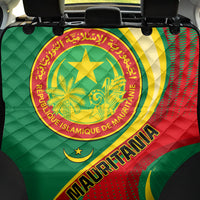 Mauritania Independence Day Back Car Seat Cover Mauritanian Seal Special Version - Wonder Print Shop