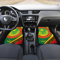Mauritania Independence Day Car Mats Mauritanian Seal Special Version - Wonder Print Shop