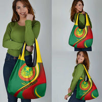 Personalised Mauritania Independence Day Grocery Bag Mauritanian Seal Special Version