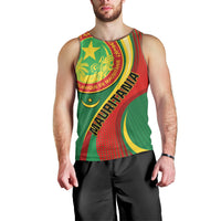 Personalised Mauritania Independence Day Men Tank Top Mauritanian Seal Special Version - Wonder Print Shop