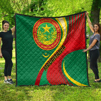 Mauritania Independence Day Quilt Mauritanian Seal Special Version - Wonder Print Shop