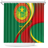 personalised-mauritania-independence-day-shower-curtain-mauritanian-seal-special-version