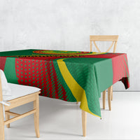 Mauritania Independence Day Tablecloth Mauritanian Seal Special Version - Wonder Print Shop