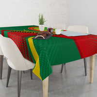 Mauritania Independence Day Tablecloth Mauritanian Seal Special Version - Wonder Print Shop