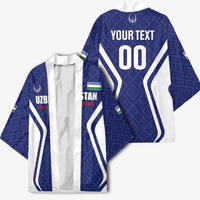 Custom Football Uzbekistan Kimono Milliy Jamoa Blue Version - Wonder Print Shop