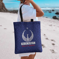 Football Uzbekistan Tote Bag Milliy Jamoa Blue Version - Wonder Print Shop