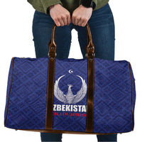 Football Uzbekistan Travel Bag Milliy Jamoa Blue Version - Wonder Print Shop