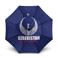 Football Uzbekistan Umbrella Milliy Jamoa Blue Version - Wonder Print Shop