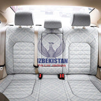 Football Uzbekistan Back Car Seat Cover Milliy Jamoa White Version - Wonder Print Shop