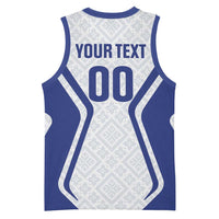 Custom Football Uzbekistan Basketball Jersey Milliy Jamoa White Version - Wonder Print Shop
