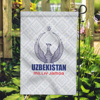 Football Uzbekistan Garden Flag Milliy Jamoa White Version - Wonder Print Shop