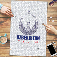 Football Uzbekistan Puzzle Milliy Jamoa White Version - Wonder Print Shop