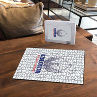 Football Uzbekistan Puzzle Milliy Jamoa White Version - Wonder Print Shop