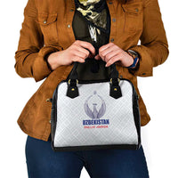 Football Uzbekistan Shoulder Handbag Milliy Jamoa White Version - Wonder Print Shop