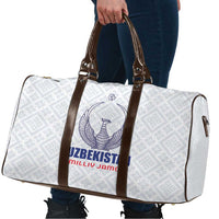 Football Uzbekistan Travel Bag Milliy Jamoa White Version - Wonder Print Shop