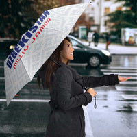 Football Uzbekistan Umbrella Milliy Jamoa White Version - Wonder Print Shop