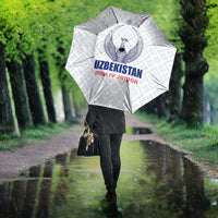 Football Uzbekistan Umbrella Milliy Jamoa White Version - Wonder Print Shop