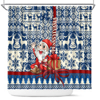 pennsylvania-christmas-shower-curtain-santa-claus-with-gift-box-xmas-pattern