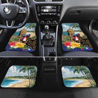 Personalized Boricua El Morro Car Mats Puerto Rico Sun Coqui - Wonder Print Shop