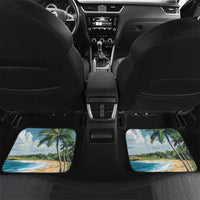 Personalized Boricua El Morro Car Mats Puerto Rico Sun Coqui - Wonder Print Shop