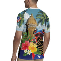 Personalized Boricua El Morro Rugby Jersey Puerto Rico Sun Coqui - Wonder Print Shop