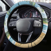 Boricua El Morro Steering Wheel Cover Puerto Rico Sun Coqui - Wonder Print Shop