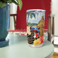 Personalized Boricua El Morro Tumbler Cup Puerto Rico Sun Coqui - Wonder Print Shop