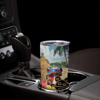 Personalized Boricua El Morro Tumbler Cup Puerto Rico Sun Coqui - Wonder Print Shop