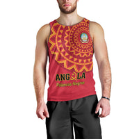 Angola Football Men Tank Top Go Palancas Negras Red Version - Wonder Print Shop