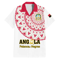 Angola Football Family Matching Mermaid Dress and Hawaiian Shirt Go Palancas Negras White Version - Wonder Print Shop