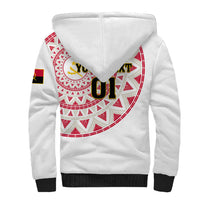 Angola Football Sherpa Hoodie Go Palancas Negras White Version - Wonder Print Shop