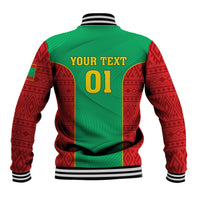 Mauritania Football Baseball Jacket Go Lions of Chinguetti - Wonder Print Shop