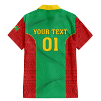 Mauritania Football Family Matching Mermaid Dress and Hawaiian Shirt Go Lions of Chinguetti - Wonder Print Shop