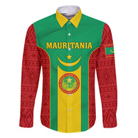 Mauritania Football Family Matching Short Sleeve Bodycon Dress and Hawaiian Shirt Go Lions of Chinguetti - Wonder Print Shop