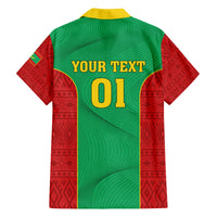 Mauritania Football Family Matching Tank Maxi Dress and Hawaiian Shirt Go Lions of Chinguetti - Wonder Print Shop